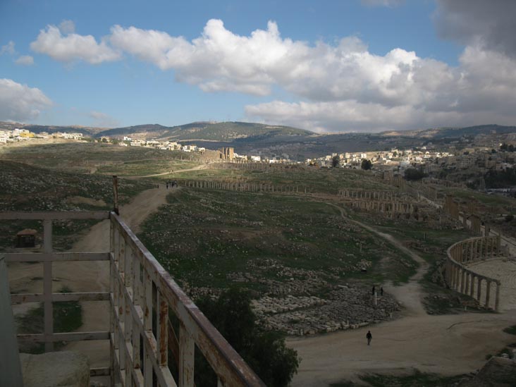 View From South Theater, Jerash, Jordan