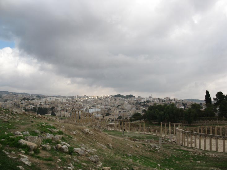 View Toward Cardo Maximus, Jerash, Jordan