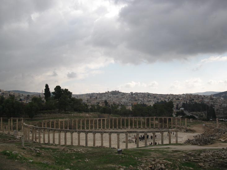 Oval Plaza/Forum, Jerash, Jordan