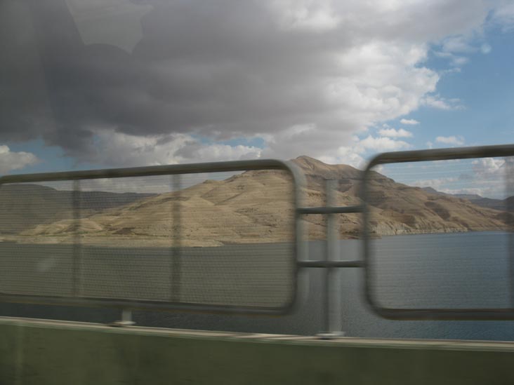 Dam and Reservoir, King's Highway, Wadi Mujib, Jordan