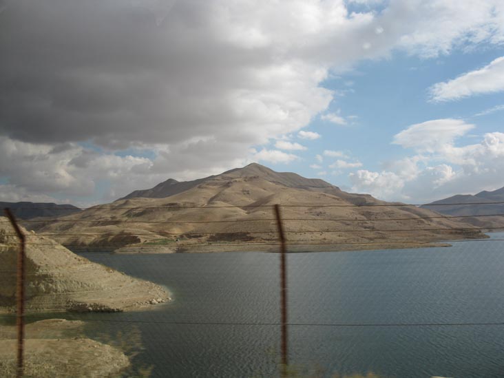 Dam and Reservoir, King's Highway, Wadi Mujib, Jordan