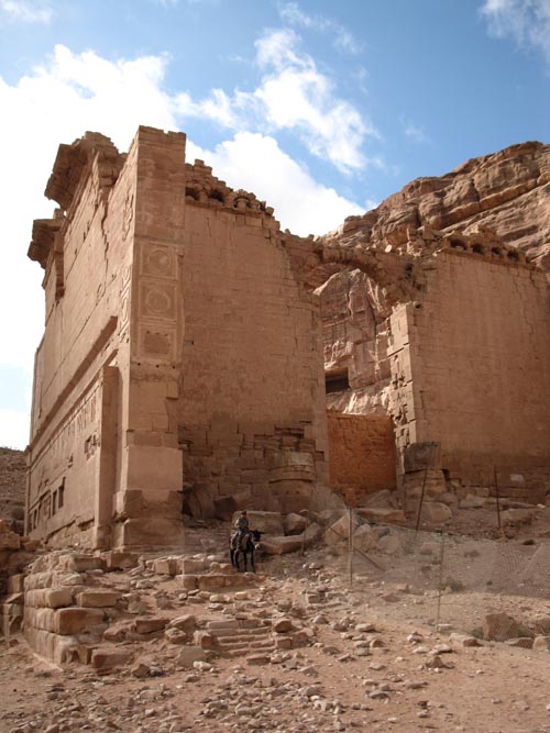 Qasr Al-Bint Temple Complex, Petra, Wadi Musa, Jordan
