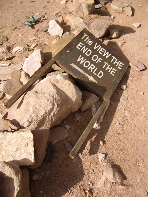 Trail To The End Of The World Beyond Ad-Deir (Monastery), Petra, Wadi Musa, Jordan