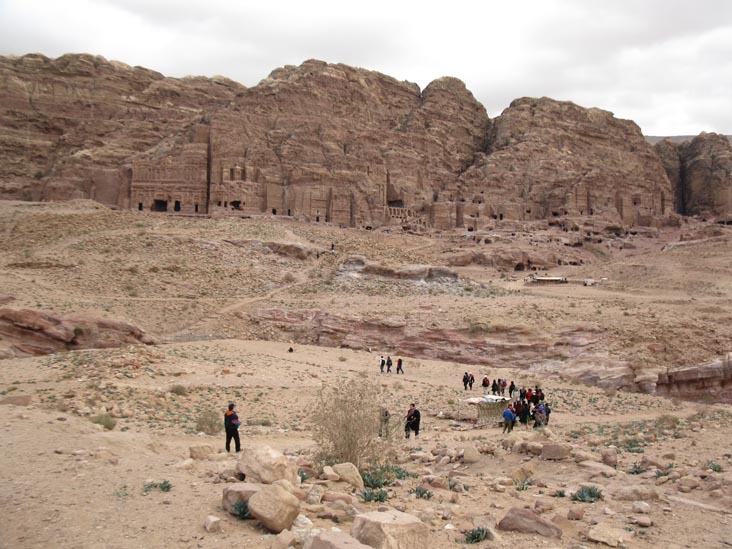 Royal Tombs From Area Near Byzantine Church, Petra, Wadi Musa, Jordan