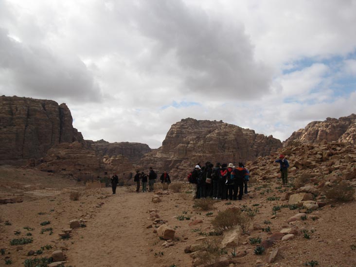 Trail To Royal Tombs From Byzantine Church, Petra, Wadi Musa, Jordan