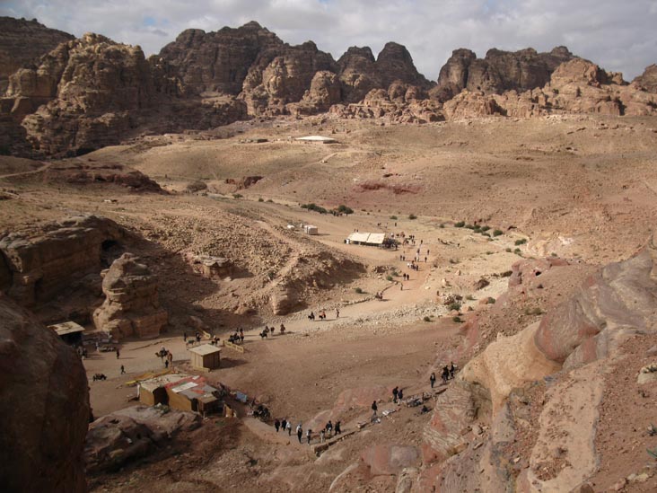 View From Royal Tombs, Petra, Wadi Musa, Jordan