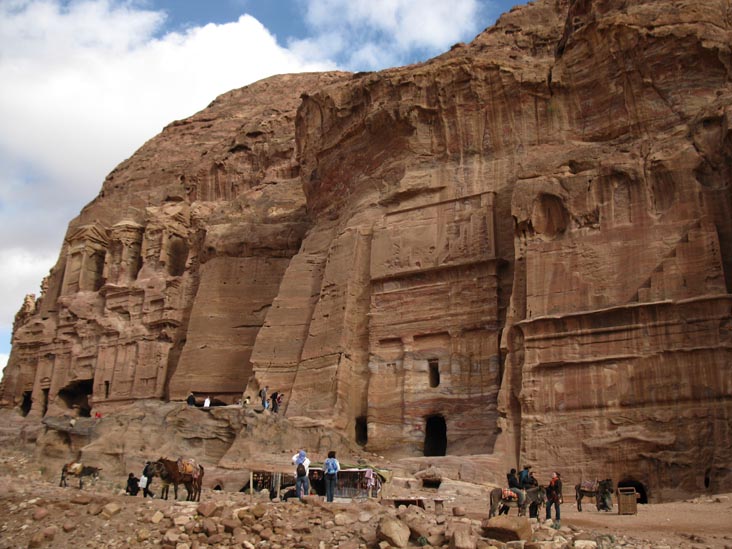 Royal Tombs, Petra, Wadi Musa, Jordan