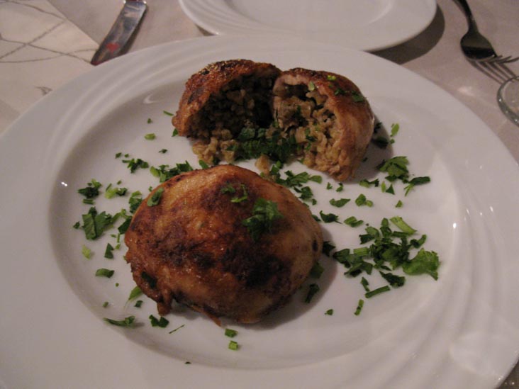 Stuffed Chicken, Sun City Restaurant, Wadi Musa, Jordan