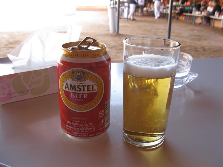 Amstel Beer, Lunch Buffet, Jabal Rum Camp, Wadi Rum, Jordan