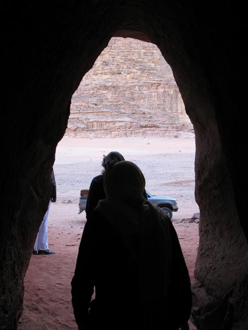 Cave, Wadi Rum, Jordan