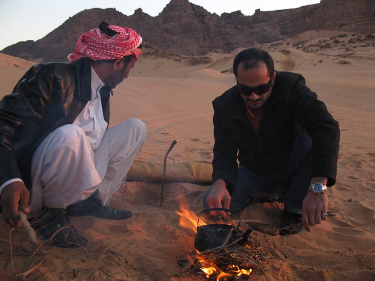 Fire For Tea, Wadi Rum, Jordan