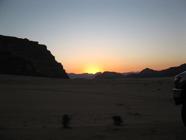 Sunset, Wadi Rum, Jordan