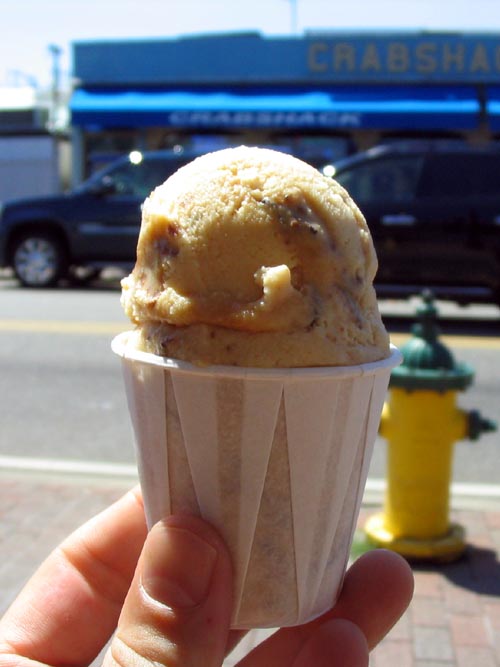 Snickers Cream Ice, Ralph's Famous Italian Ices, 147 Woodcleft Avenue, Nautical Mile, Freeport, Long Island, New York