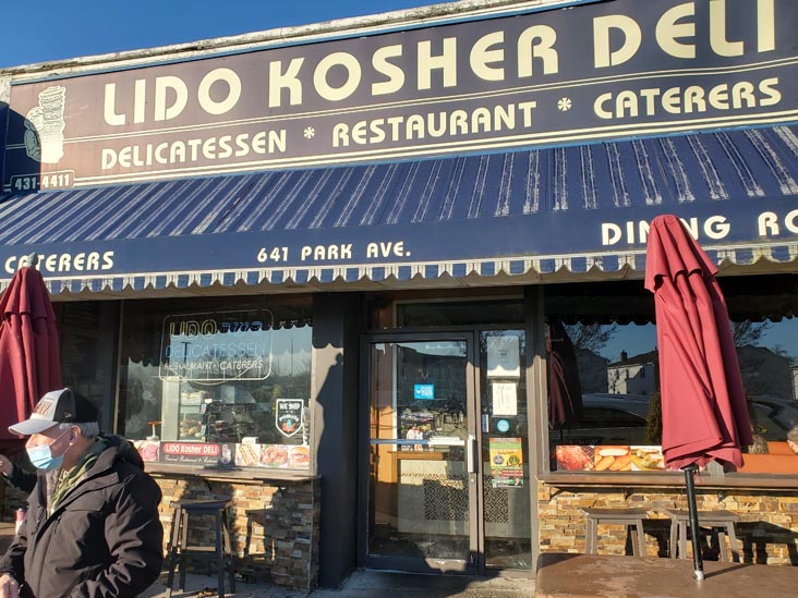 Lido Kosher Deli, 641 1/2 East Park Avenue, Long Beach, New York, December 12, 2021