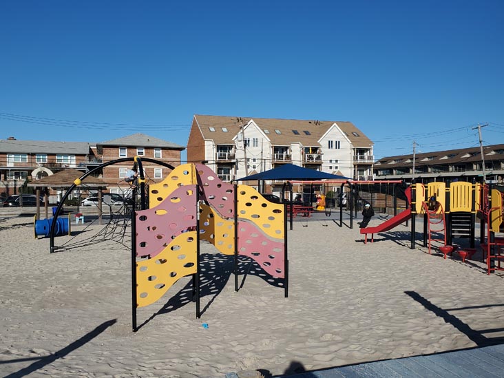 Pacific Playground, Shore Road and Pacific Boulevard, Long Beach, New York, December 12, 2021