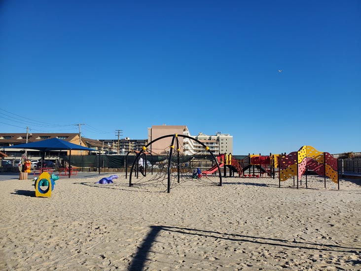 Pacific Playground, Shore Road and Pacific Boulevard, Long Beach, New York, December 12, 2021