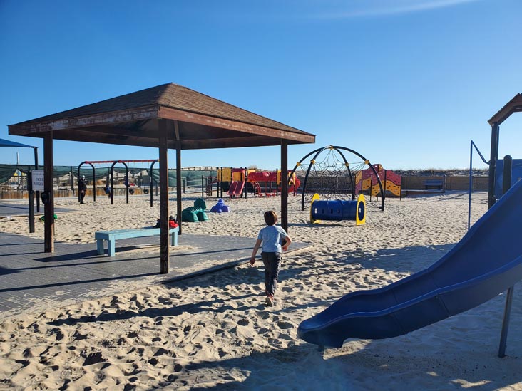 Pacific Playground, Shore Road and Pacific Boulevard, Long Beach, New York, December 12, 2021