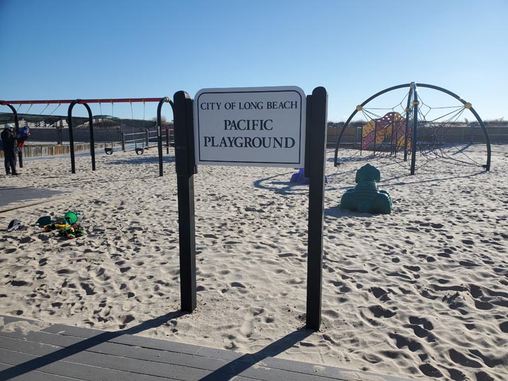 Pacific Playground, Shore Road and Pacific Boulevard, Long Beach, New York, December 12, 2021