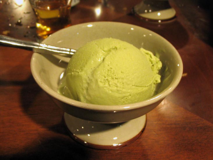 Green Tea Ice Cream, Benihana, 2105 Northern Boulevard, Manhasset, New York