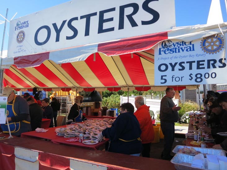 Oyster Booth, Oyster Festival, Oyster Bay, New York, October 13, 2012
