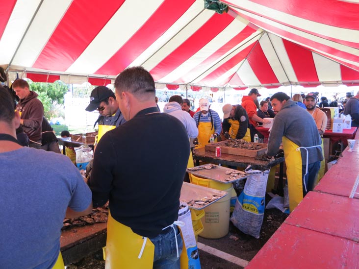 Oyster Booth, Oyster Festival, Oyster Bay, New York, October 13, 2012
