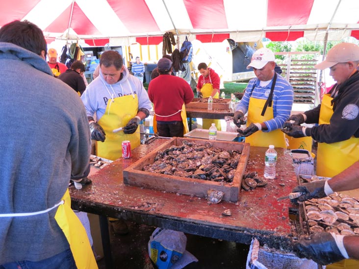 Oyster Booth, Oyster Festival, Oyster Bay, New York, October 13, 2012