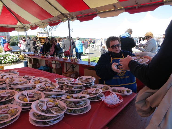 Oyster Booth, Oyster Festival, Oyster Bay, New York, October 13, 2012