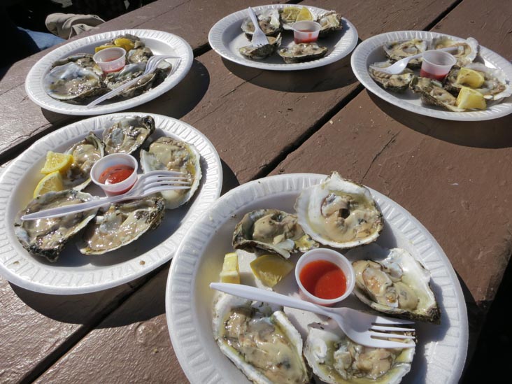 Oyster Plates, Oyster Festival, Oyster Bay, New York, October 13, 2012