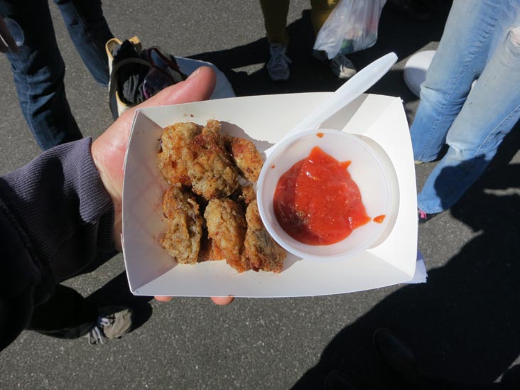 Fried Oysters, Oyster Festival, Oyster Bay, New York, October 13, 2012