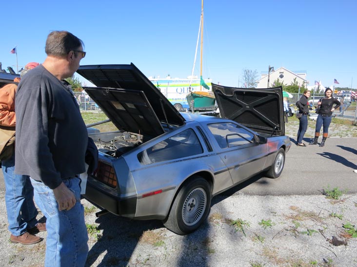DeLorean, Oyster Festival, Oyster Bay, New York, October 13, 2012