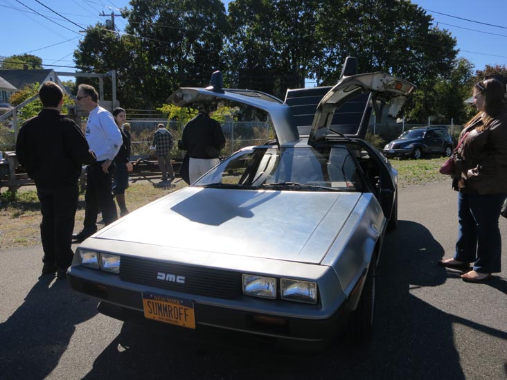 DeLorean, Oyster Festival, Oyster Bay, New York, October 13, 2012