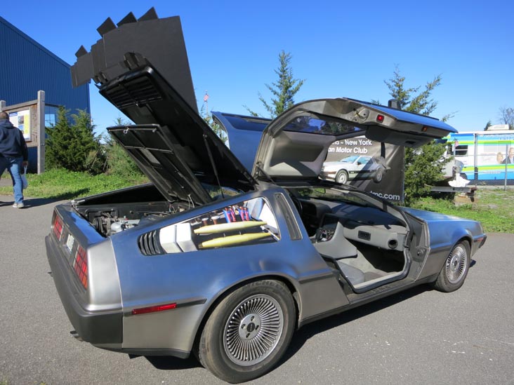 DeLorean, Oyster Festival, Oyster Bay, New York, October 13, 2012