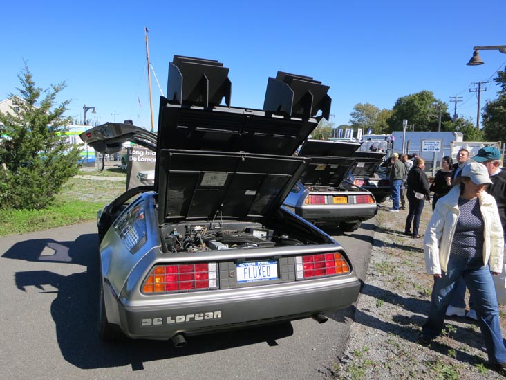 DeLorean, Oyster Festival, Oyster Bay, New York, October 13, 2012