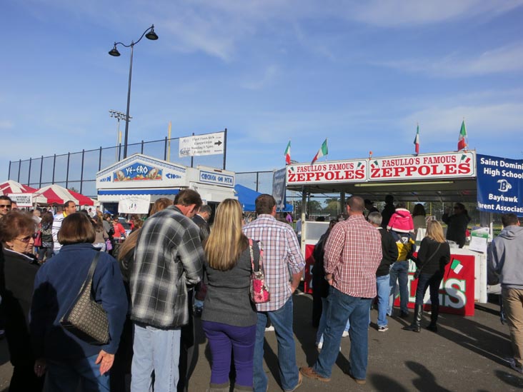 Food Court and Sponsors' Tables, Oyster Festival, Oyster Bay, New York, October 13, 2012
