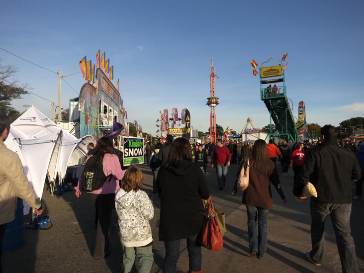 Midway, Oyster Festival, Oyster Bay, New York, October 13, 2012
