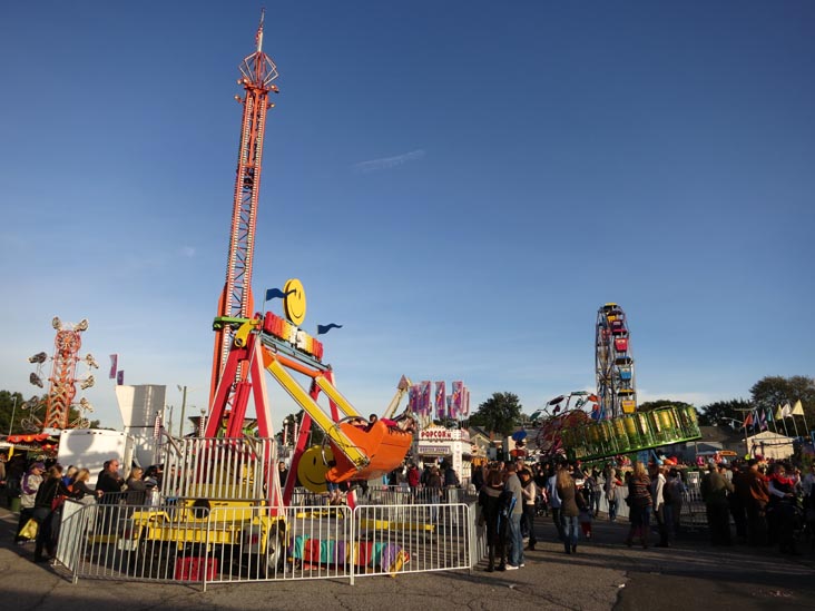 Midway, Oyster Festival, Oyster Bay, New York, October 13, 2012