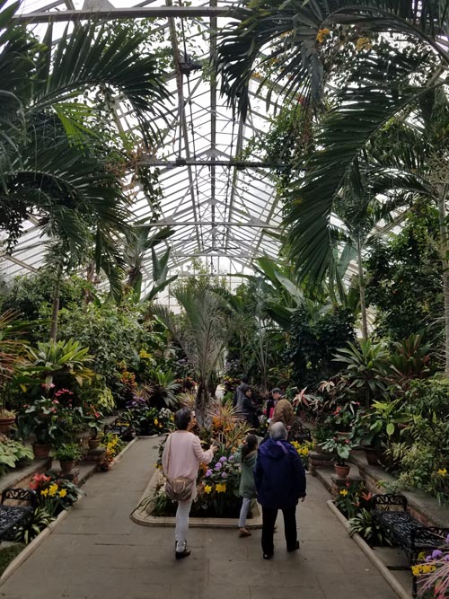 Greenhouse, Planting Fields Arboretum State Historic Park, Oyster Bay, New York, February 25, 2017