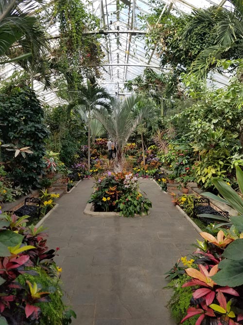 Greenhouse, Planting Fields Arboretum State Historic Park, Oyster Bay, New York, February 25, 2017