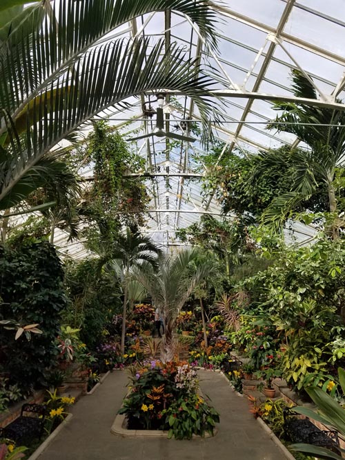 Greenhouse, Planting Fields Arboretum State Historic Park, Oyster Bay, New York, February 25, 2017
