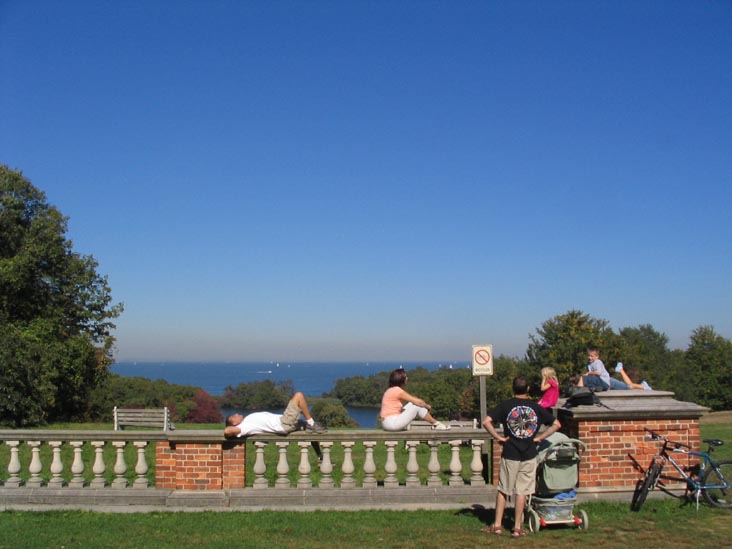 Long Island Sound From Marshall Field Main House, Caumsett State Historic Park, Lloyd Neck, Long Island, New York