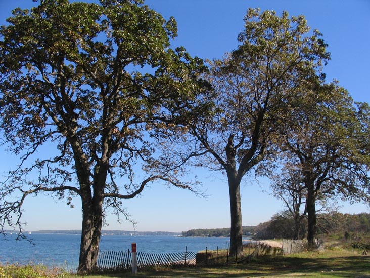 Long Island Sound From Master's Bathhouse Area, Caumsett State Historic Park, Lloyd Neck, Long Island, New York