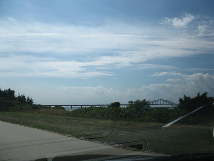 Robert Moses Bridge From Robert Moses Causeway, Robert Moses State Park, Suffolk County, Long Island, New York, July 2, 2011
