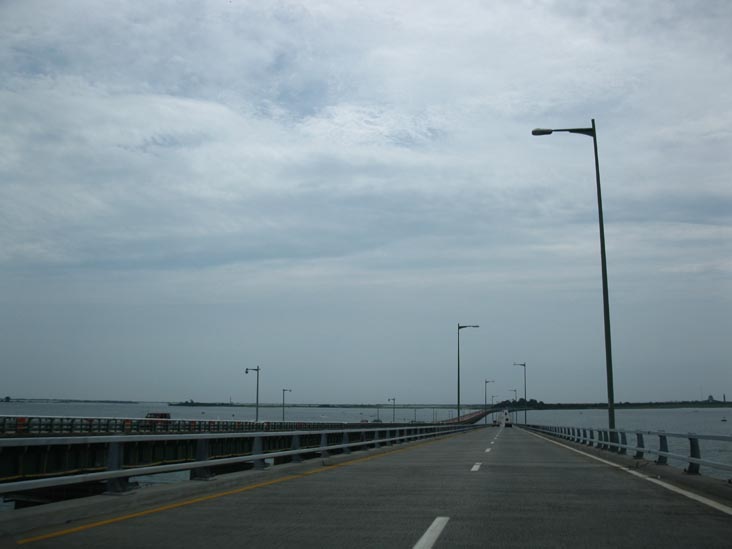 Robert Moses Bridge Entering Robert Moses State Park, Suffolk County, Long Island, New York, July 23, 2011