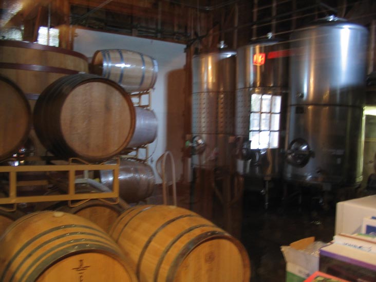 Jamesport Vineyards, Main Road Route 25, Jamesport, New York, October 8, 2005