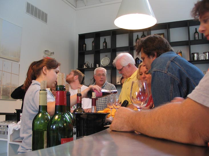 Bedell Cellars Tasting Room, 36225 Main Road, Route 25, Cutchogue, New York, October 8, 2005