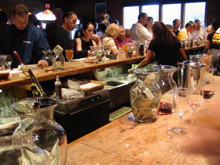 Pindar Vineyards Tasting Room, Main Road, Route 25, Peconic, New York, October 8, 2005