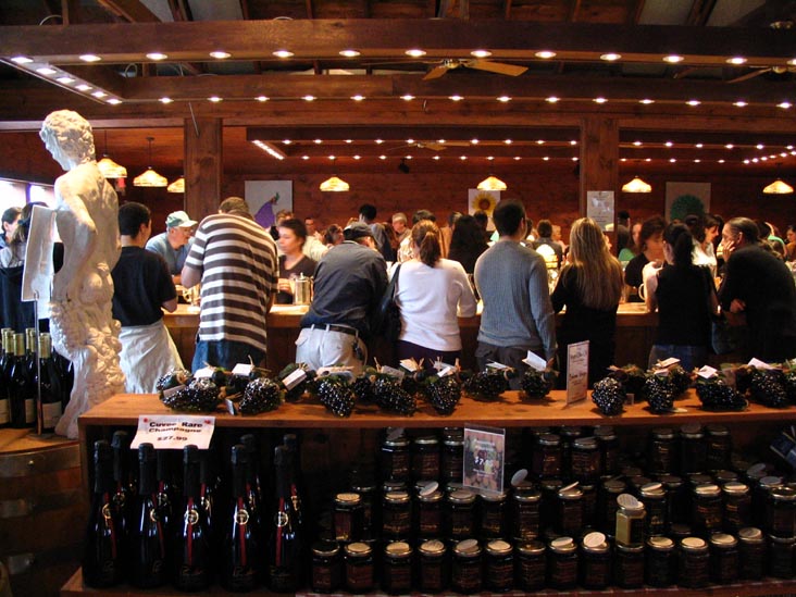 Pindar Vineyards Tasting Room, Main Road, Route 25, Peconic, New York, October 8, 2005