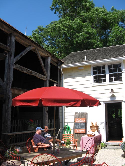 Garden, Croteaux Vineyards, 1450 South Harbor Road, Southold, New York, July 4, 2009