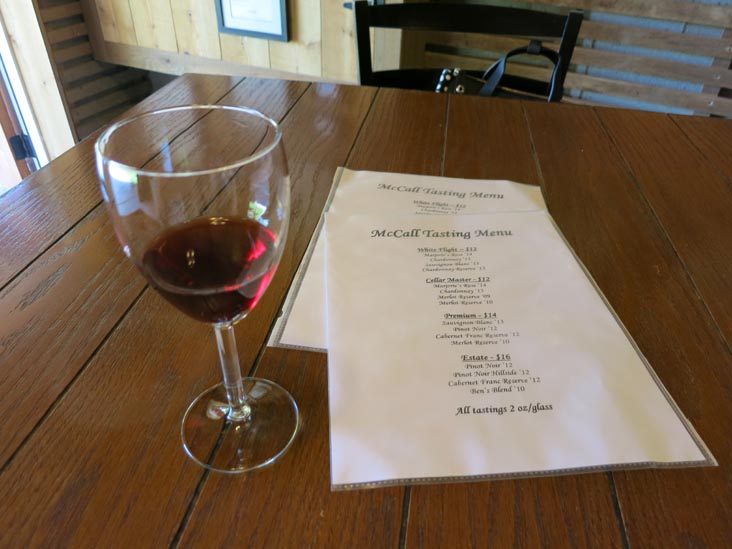 McCall Wines, 22600 Main Road, Cutchogue, New York, May 29, 2015