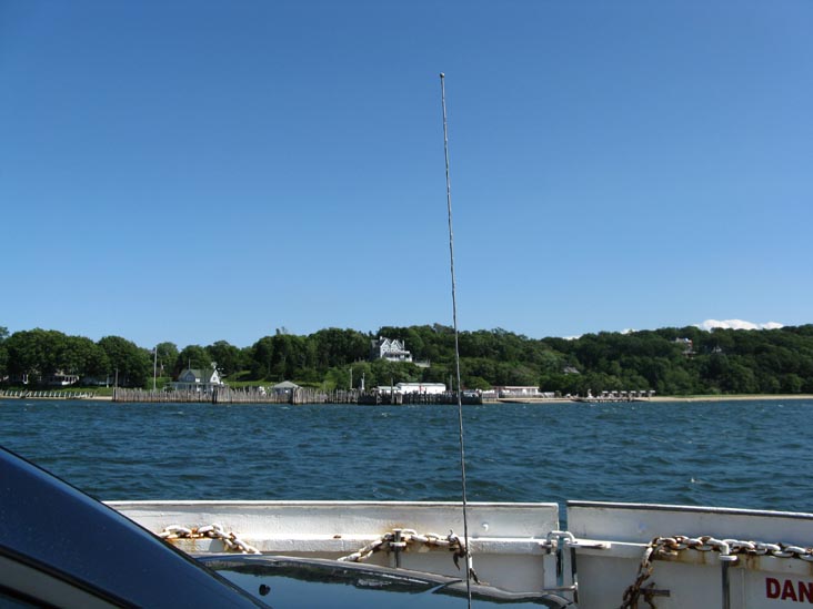 Shelter Island Ferry Dock From North Ferry Between Greenport and Shelter Island, Long Island, New York